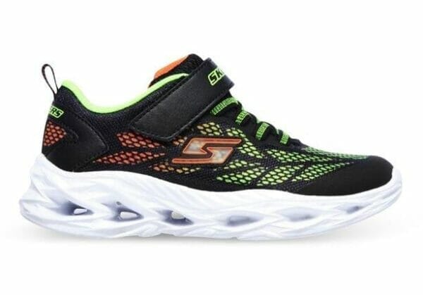 Fitness Mania - Skechers Vortex-Flash (Ps) Kids Black Lime