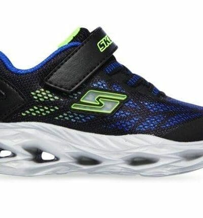 Fitness Mania - Skechers Vortex-Flash (Td) Kids Black Blue Lime