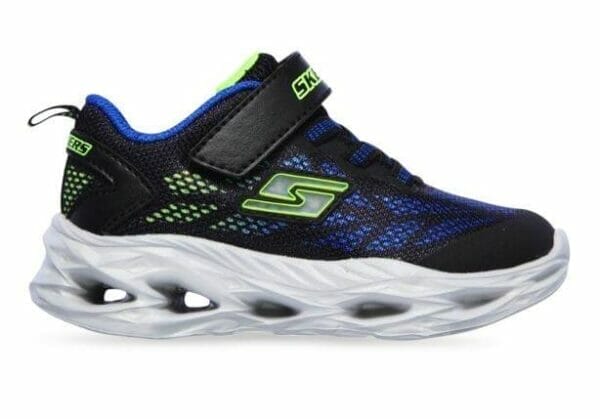 Fitness Mania - Skechers Vortex-Flash (Td) Kids Black Blue Lime