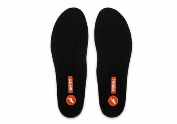 Fitness Mania - The Athletes Foot Reinforce Innersole Black Orange