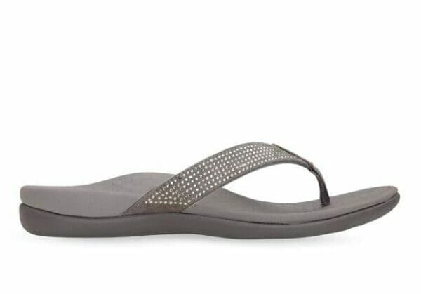 Fitness Mania - Vionic Islander Rhinestone Womens Pewter