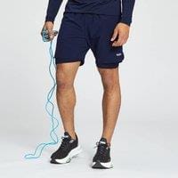 Fitness Mania - MP Men's Essentials 2 in 1 Training Shorts - Navy - M