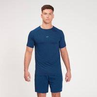 Fitness Mania - MP Men's Fade Graphic Training Short Sleeve T-Shirt - Dark Blue - L