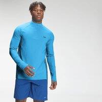 Fitness Mania - MP Men's Tempo 1/4 Zip Top - Bright Blue - XS