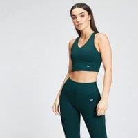 Fitness Mania - MP Women's Power Longline Sports Bra - Deep Teal - L