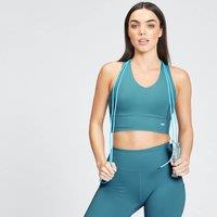 Fitness Mania - MP Women's Power Longline Sports Bra - Ocean Blue - L