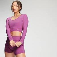 Fitness Mania - MP Women's Power Open Back Crop Top - Orchid - M