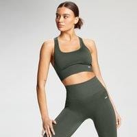 Fitness Mania - MP Women’s Shape Seamless Ultra Cross Strap Bra - Vine Leaf - XL