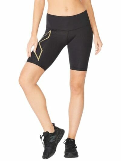 Fitness Mania - 2XU Light Speed Mid-Rise Womens Compression Shorts