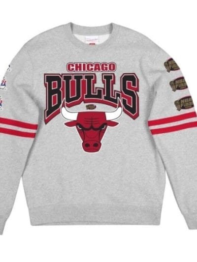 Fitness Mania - Mitchell & Ness All Over Print Chicago Bulls NBA Mens Basketball