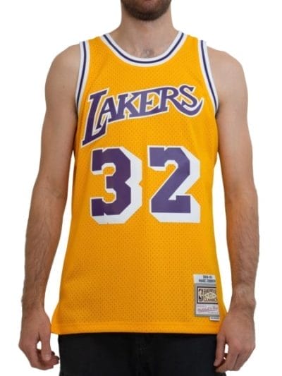 Fitness Mania - Mitchell & Ness Los Angeles Lakers Magic Johnson 1984-85 NBA Swingman