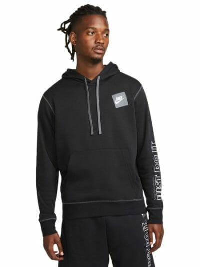 Fitness Mania - Nike Sportswear Just Do It Pullover Brushed Back Mens Hoodie