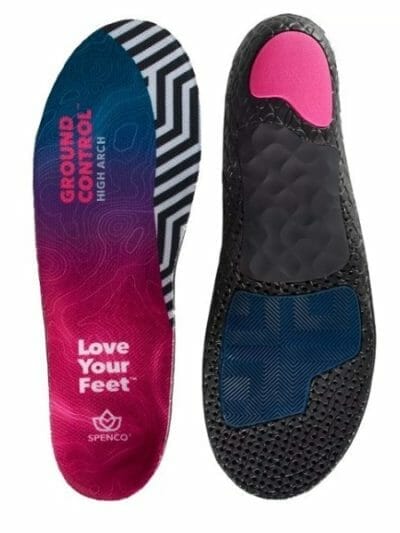 Fitness Mania - Spenco Ground Control High Arch Insoles