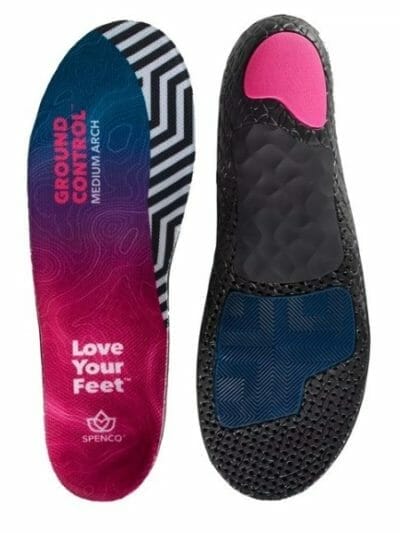 Fitness Mania - Spenco Ground Control Medium Arch Insoles