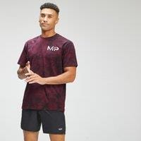 Fitness Mania - MP Men's Adapt Tie Dye Short Sleeve Oversized T-Shirt | Black/Merlot | MP - M