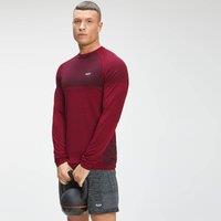 Fitness Mania - MP Men's Essential Seamless Long Sleeve Top - Wine Marl - L