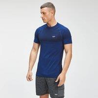 Fitness Mania - MP Men's Essential Seamless Short Sleeve T-Shirt - Intense Blue Marl - L