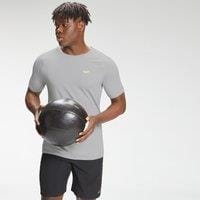 Fitness Mania - MP Men's Tempo Graphic Short Sleeve T-Shirt - Chrome - XXXL