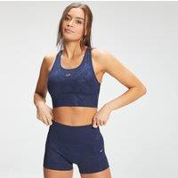 Fitness Mania - MP Women's Adapt Camo Sports Bra - Petrol Blue  - L