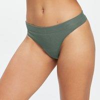 Fitness Mania - MP Women's Composure Seamless Thong - Cactus Green - S