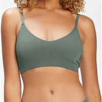 Fitness Mania - MP Women's Composure Seamless V-Neck Bralette - Cactus Green - L