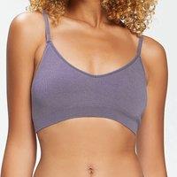 Fitness Mania - MP Women's Composure Seamless V-Neck Bralette - Smokey Purple - L