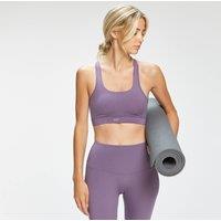 Fitness Mania - MP Women's Composure Twist Back Sports Bra - Smokey Purple  - L