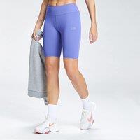 Fitness Mania - MP Women's Repeat Mark Graphic Training Cycling Shorts - Bluebell  - L