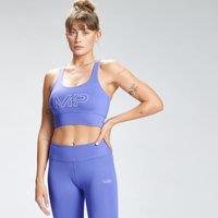 Fitness Mania - MP Women's Repeat Mark Graphic Training Sports Bra - Bluebell  - L