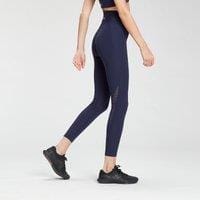 Fitness Mania - MP Women's Sculpt Laser Cut Leggings - Navy  - L