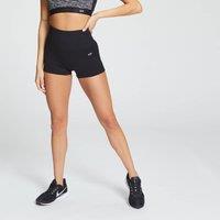 Fitness Mania - MP Women's Shape Seamless Booty Shorts - Black - M