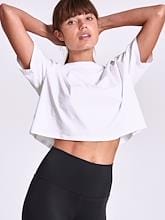 Fitness Mania - Dharma Bums White Swift Crop Top