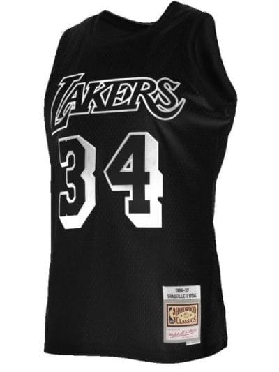 Fitness Mania - Mitchell & Ness LA Lakers Shaquille O'Neal White Logo Swingman Mens