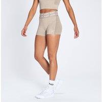 Fitness Mania - MP Curve Women's Booty Shorts - Sesame  - XS
