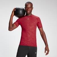 Fitness Mania - MP Men's Engage Short Sleeve Baselayer - Wine   - L