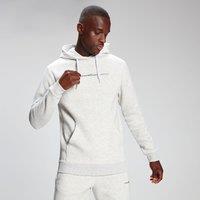 Fitness Mania - MP Men's Mini Mark Graphic Hoodie - Light Grey Marl