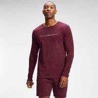 Fitness Mania - MP Men's Mini Mark Graphic Long Sleeve T-Shirt - Merlot - M