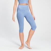 Fitness Mania - MP Women's Composure Seamless Capri Leggings - Blue Sky  - M