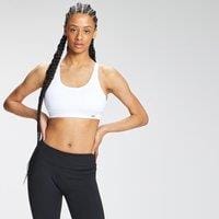 Fitness Mania - MP Women's Essentials Training Control Sports Bra - White - L