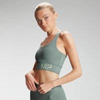 Fitness Mania - MP Women's Fade Graphic Training Bra - Washed Green - L