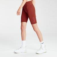 Fitness Mania - MP Women's Fade Graphic Training Cycling Shorts - Burnt Red - L