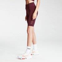 Fitness Mania - MP Women's Fade Graphic Training Cycling Shorts - Washed Oxblood - L