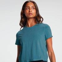 Fitness Mania - MP Women's Raw Training Cropped T-Shirt - Ocean Blue  - L