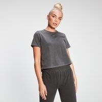 Fitness Mania - MP Women's Raw Training Cropped T-Shirt - Washed Black  - L