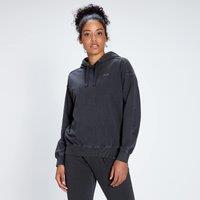 Fitness Mania - MP Women's Raw Training Hoodie - Washed Black  - M
