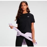 Fitness Mania - MP Women's Retro Lift Short Sleeve Crop Top - Black   - XXL