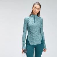 Fitness Mania - MP Women's Velocity 1/4 Zip - Deep Teal  - L