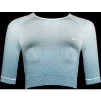 Fitness Mania - MP Women's Velocity Seamless Crop Top - Ocean Blue  - XS