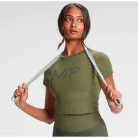 Fitness Mania - MP x Alice Klomp Snake Crop Top- Green - XS