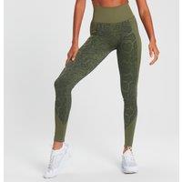 Fitness Mania - MP x Alice Klomp Snake Seamless Leggings - Green - L